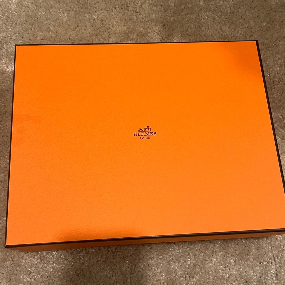Hermes Gold Oran Sandal